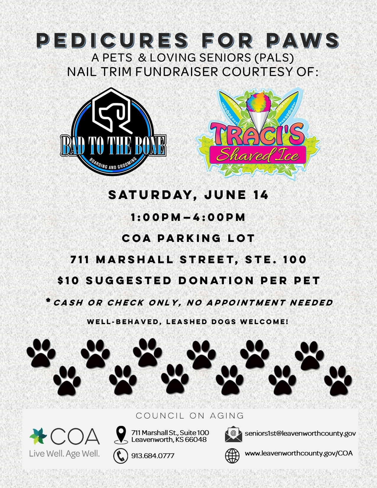 Pedicure for Paws June